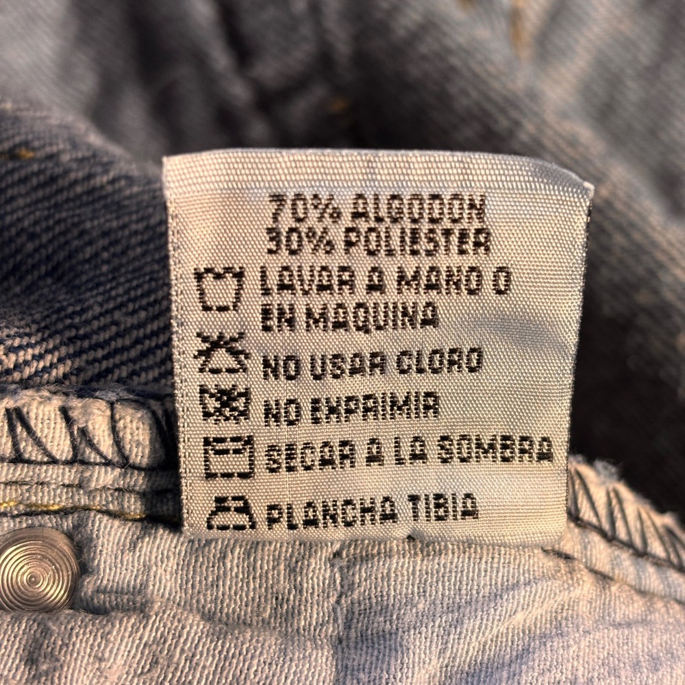 Levis 501 Mens Straight Leg Jeans Medium Wash Blue W30 L31 Made in Mexico - Picture 6 of 13